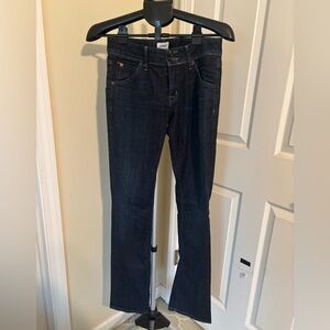 Hudson Low rise bootcut dark wash jeans size 26